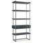 89" H x 42" W Metal Etagere Bookcase