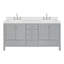 Meuble-lavabo double 72,25 "avec dessus Cambridge-1904977750