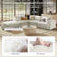  Canapé modulaire surdimensionné en L de 5 pièces avec housse de coussin amovible Ci 114-123019844