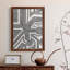 «Dots And Dash II», reproduction d'art sur toile-704328454-704328460