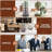 360 Degree Rotating Coffee Storage Rack, Suitable For Countertop Or Coffee Station, Removable, Matte Grey