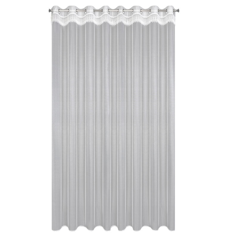 Raunds Sheer Curtain Single Panel, 250cm H x 350cm W