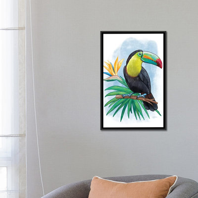 «Tropical Flair IV» par Mary Urban, reproduction sur toile tendue
