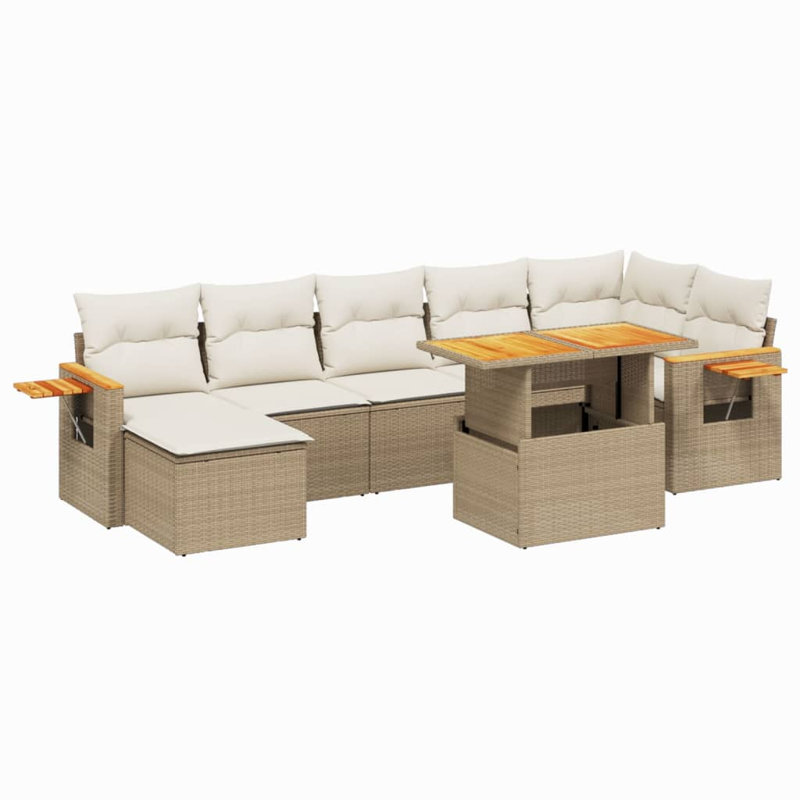 Ensemble de canapé de jardin Vidaxl