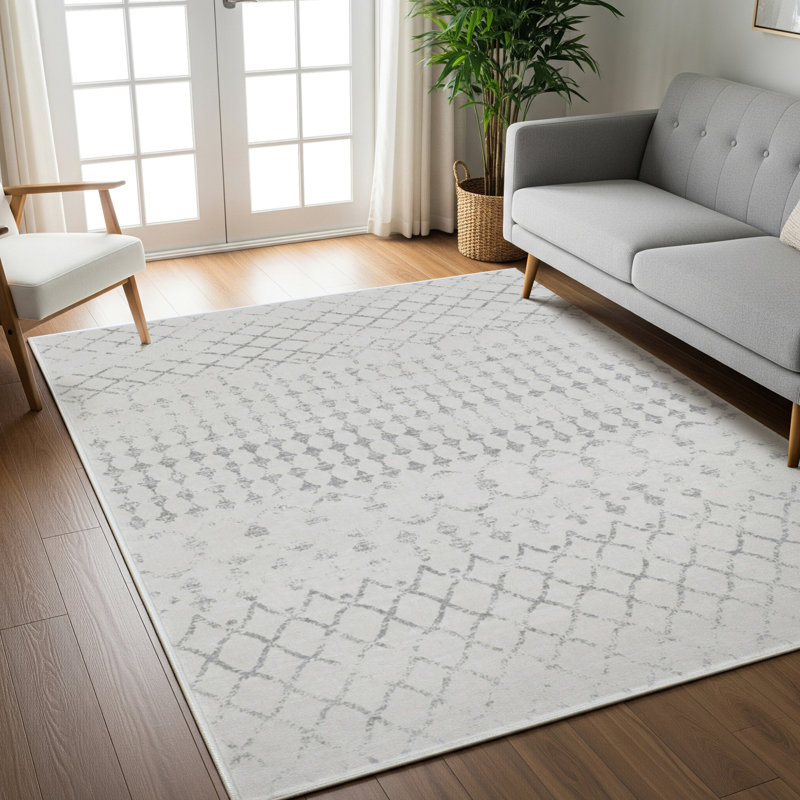Geometric Area Rug, Rectangle 160 x 215cm