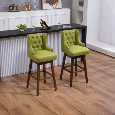 Ensemble de tabourets de bar pivotants confortables et durables pour diverses pièces