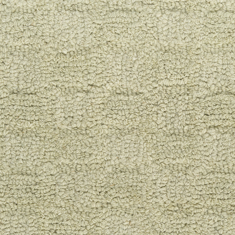 Tapis d'intérieur contemporain vert clair DKNY Pure Grids, Rectangle 7 pi 9 po x 9 pi 9 po