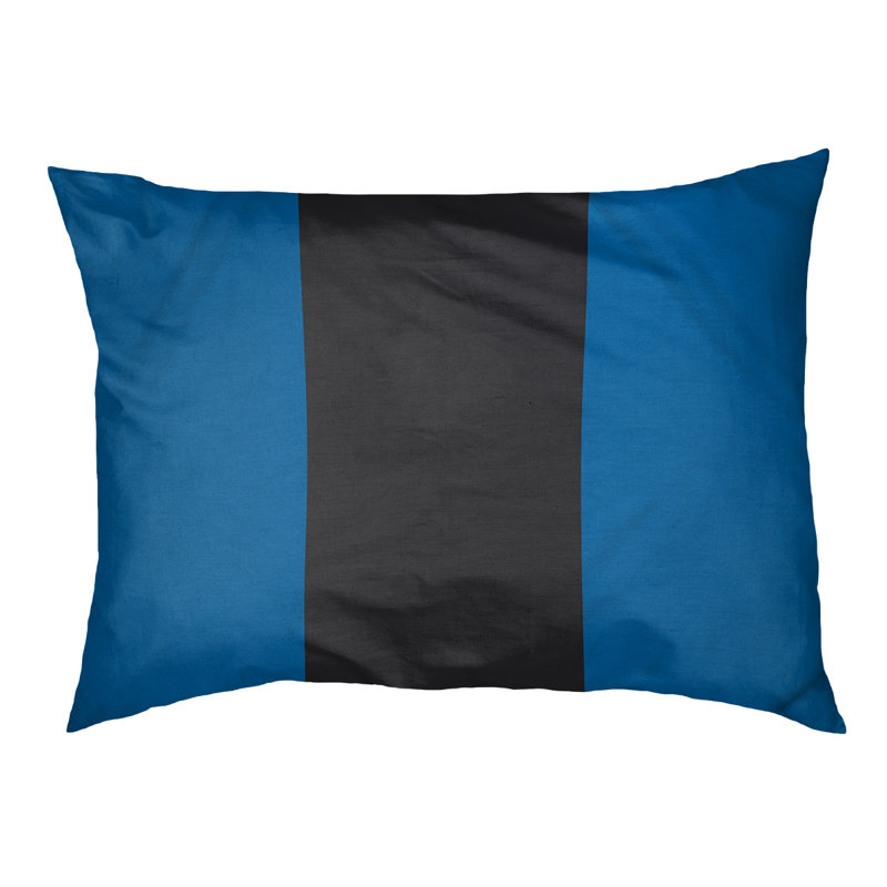 Coussin Golden State, Moyen (l 28 po x P 18 po x H 9,5 po), Bleu royal / ardoise