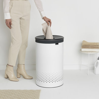 Brabantia Laundry Hamper, 16 Gallon (60 Liter)
