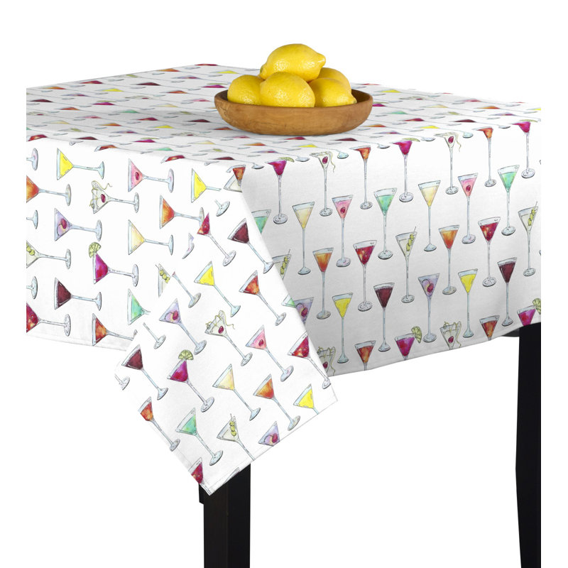 Guillermo Geometric Square Tablecloth, 90" x 90"