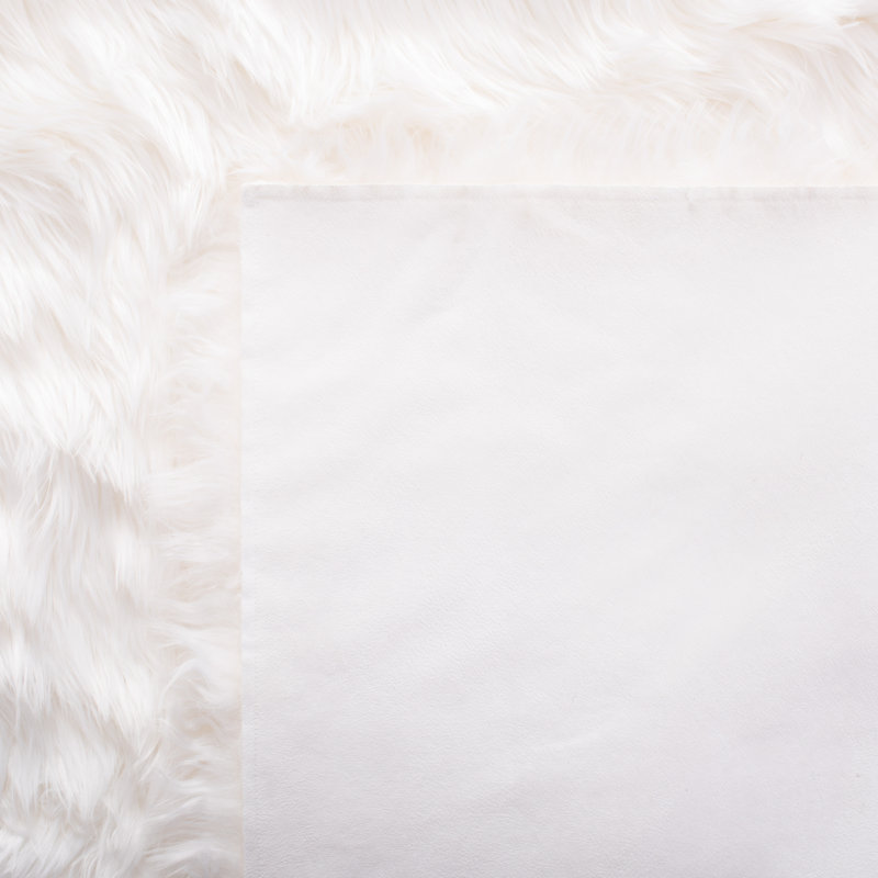 Tapis ivoire touffeté à la main Martinette, Rectangle 6 pi x 9 pi
