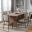 Table de salle à manger rectangulaire en bois-83764116-83764114