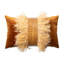 Ostrich Trim / Velvet - Spiced Pumpkin