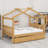 Wooden House Bed With Drawers-1246894774-1246894771