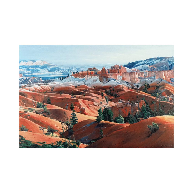 Bryce Canyon In Morning Light by Nick Savides - Wrapped Canvas Print, 30.48cm H x 45.72cm W x 1.91cm D