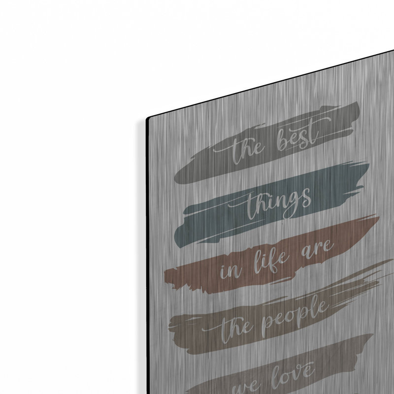 «The Best Things In Life» par Marla Rae, H 36 po x l 12 po