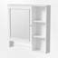 Pharmacie l 28,85 po x H 28 po avec miroir et tablettes réglables-1427943013
