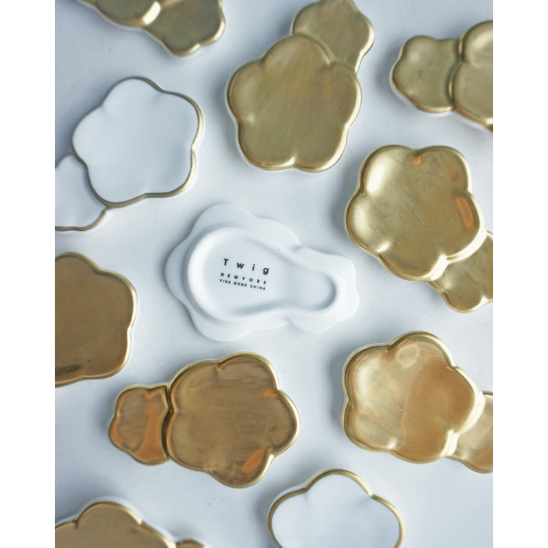 Blooming Flatware Rack, Brushed Gold