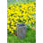 9.4X9.4X18.1" Cement Planter Large, Indoor Outdoor Garden Functional  Decor-18866256