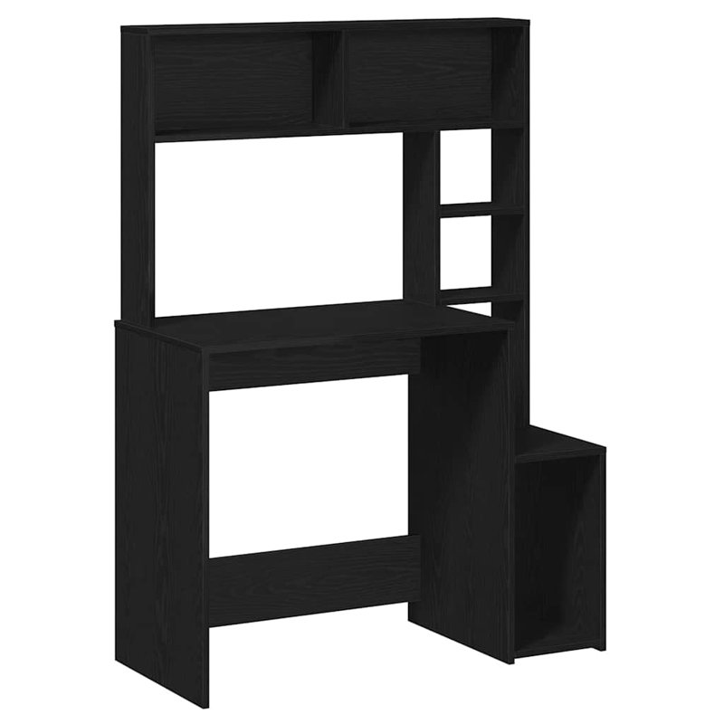 Baldomero Computer Desk, Black