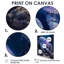 «Blue Glowing Abyss Crabe Creatures - Sea Creatures», reproduction d'art-1035228489-1035228336