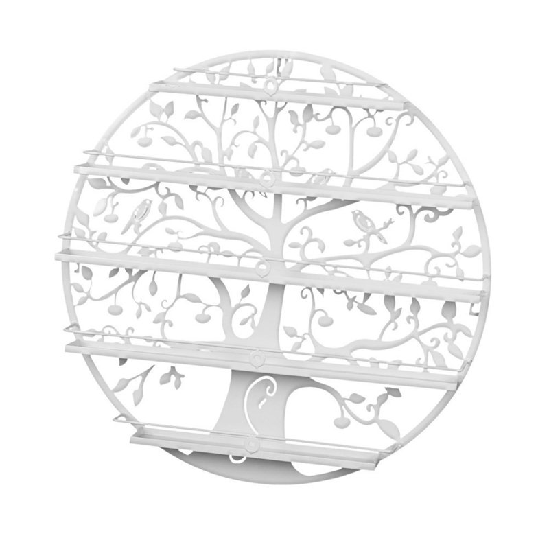 Metal Makeup Organiser, White