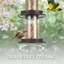 Mangeoire à oiseaux en métal Pavelas