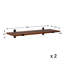 Mayna 2 Piece Floating Shelf