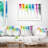 Colorful Headers with Blots - Abstract Printed Pillow-29367291-29367294