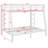 Sophisticated Modern Metal Bunk Beds Crafted For Teens And Mature Users