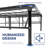 Jasleene 14'' Steel Bed Frame-1048950837