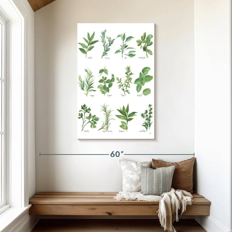 Tableau Harnek Herb, H 45 po x l 30 po