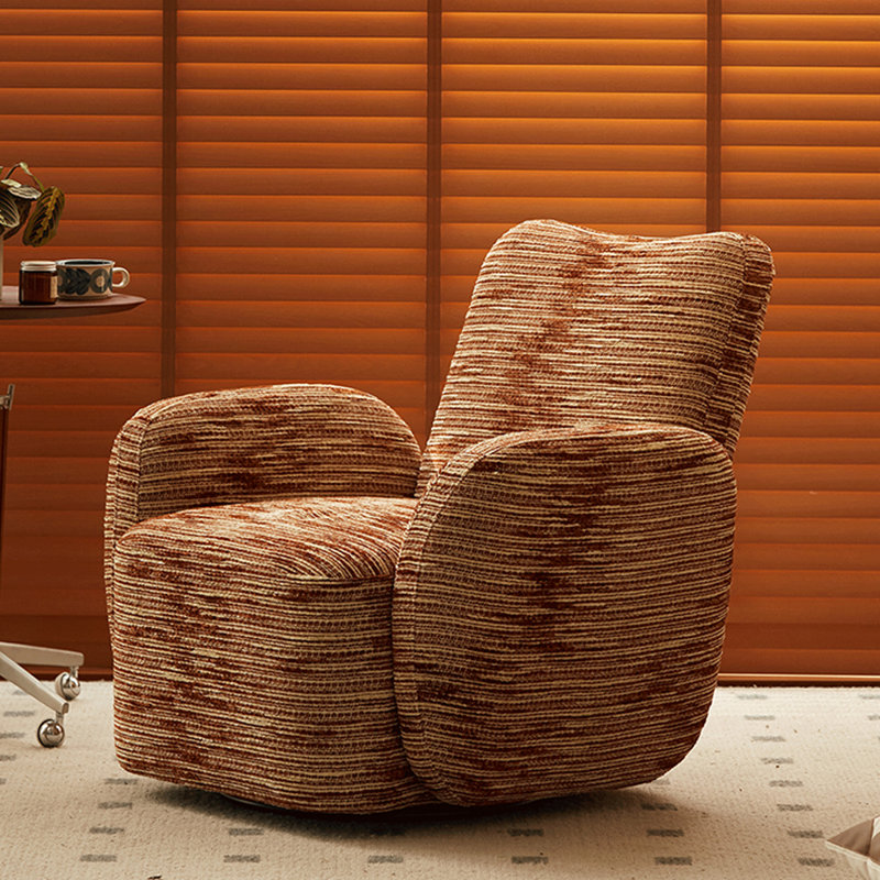 360° silent rotating comfortable lounge chair