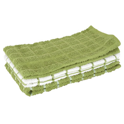 Ritz Kitchen Tea Towel In Cactus
