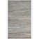 Parkman Hand Woven Jute/Denim/Cotton Rug in Natural/Blue