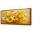 Toile avec cadre flottant brun