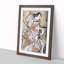 Nakamura Nakazo with a Sword by Katsukawa Shunsho - Picture Frame Painting Print-55581049-55581050