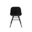 Chaise d'appoint en noir Albert Kuip