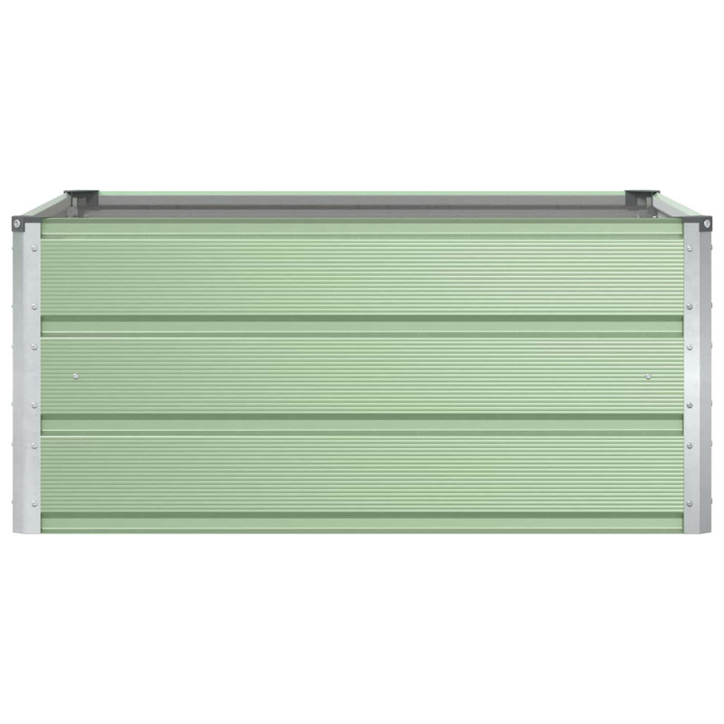 Planter Steel, Pastel Green, 45cm H x 100cm W x 100cm D