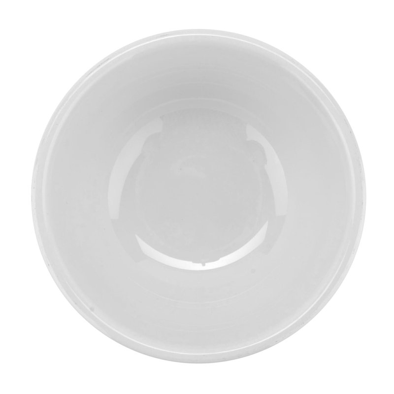 Bol à fruits / à dessert sans rebord en mélamine GET B-45-DW, 10 onces, blanc (ensemble de 12)