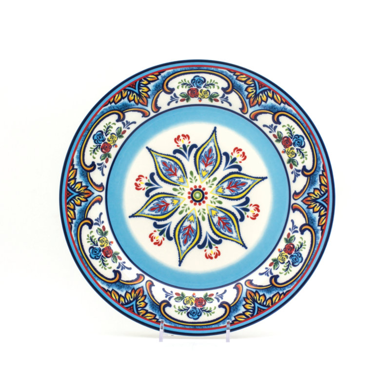 Ensemble d'assiettes plates Zanzibar