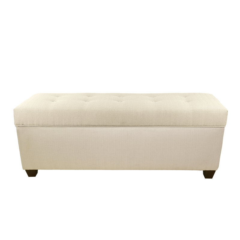 Banc de rangement pour chaussures Averi, Beige, Grand