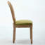 Chaise de salle à manger avec cadre en bois massif de style français-1672632074
