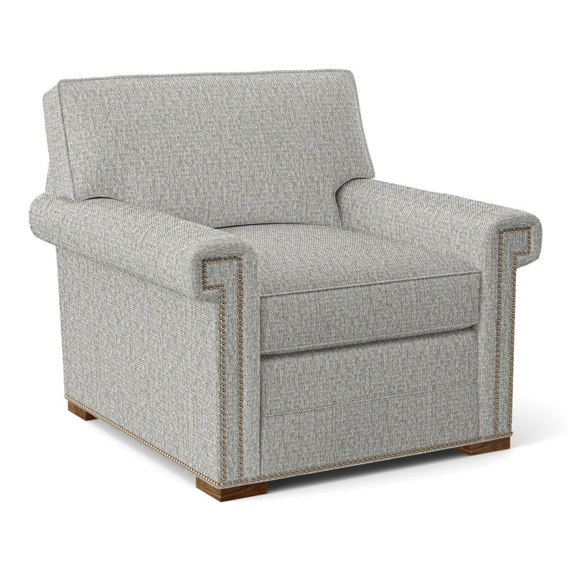Davidson Armchair, Yes, Tarbee Dove, Dove Gray