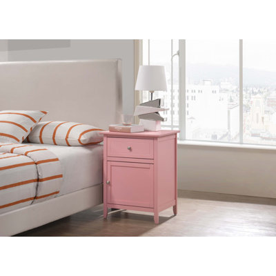 Chic Transitional Nightstand