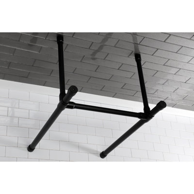 Kingston Brass Dreyfuss Stainless Steel Console Sink Legs