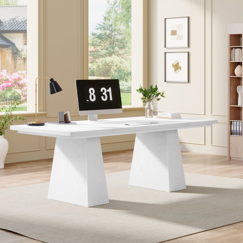 Bureau blanc Jasine, Blanc
