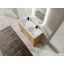 Meuble-lavabo autoportant 48 po avec lavabo en résine, 4 portes à fermeture douce, chêne original, contreplaqué (KD-PACKING)-1249281328