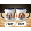 Three Watercolor Spaniel Dogs Design 11oz Coffee Mug-1522703632