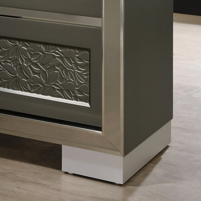 Commode de style contemporain avec 1 tiroir et 5 tiroirs